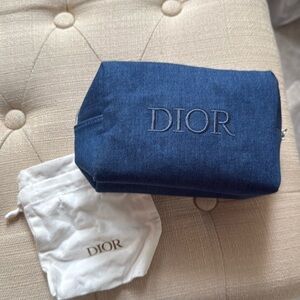 Dior makeup bag and pouch VGUC